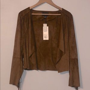 NEVER WORN FRINGE JACKET